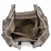 Kožené kabelka shopper bag Vittoria Gotti zemitá 5566-Sziem
